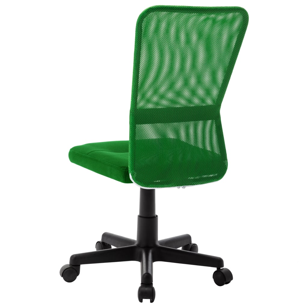 Office chair green 44x52x100 cm mesh