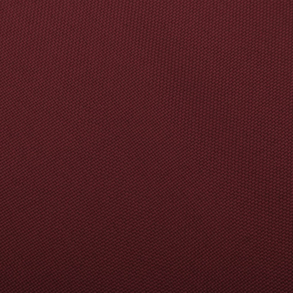 Rocking chair wine red fabric