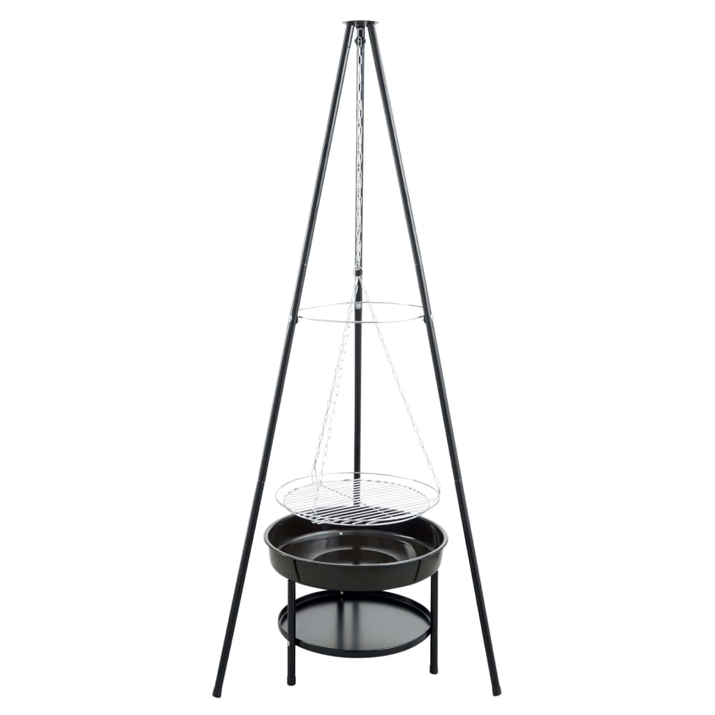 RedFire swivel grill with tripod and fire bowl 50 cm black