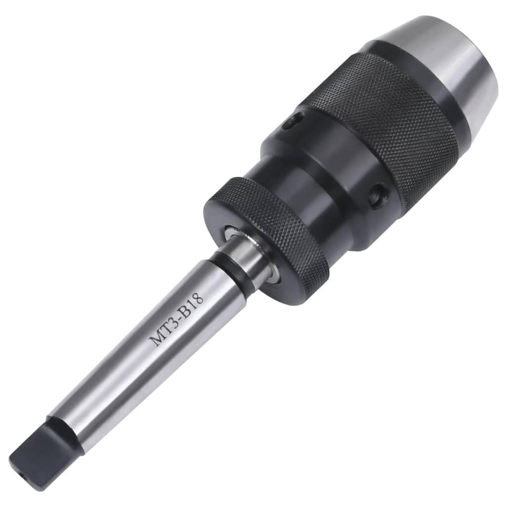 Keyless drill chuck MT3-B18 with 16 mm clamping range