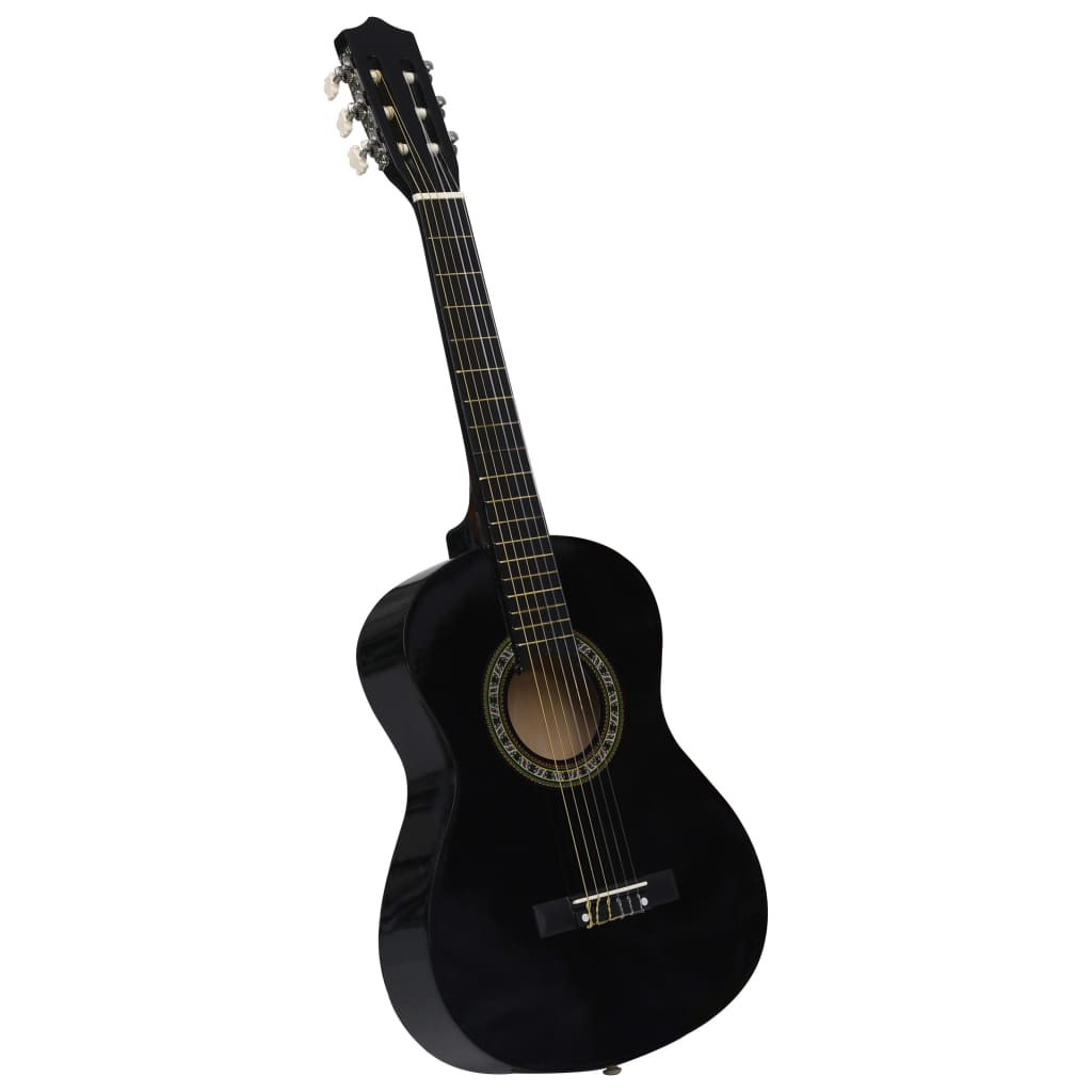 Classical Guitar for Beginners Children with Bag Black 1/2 34"