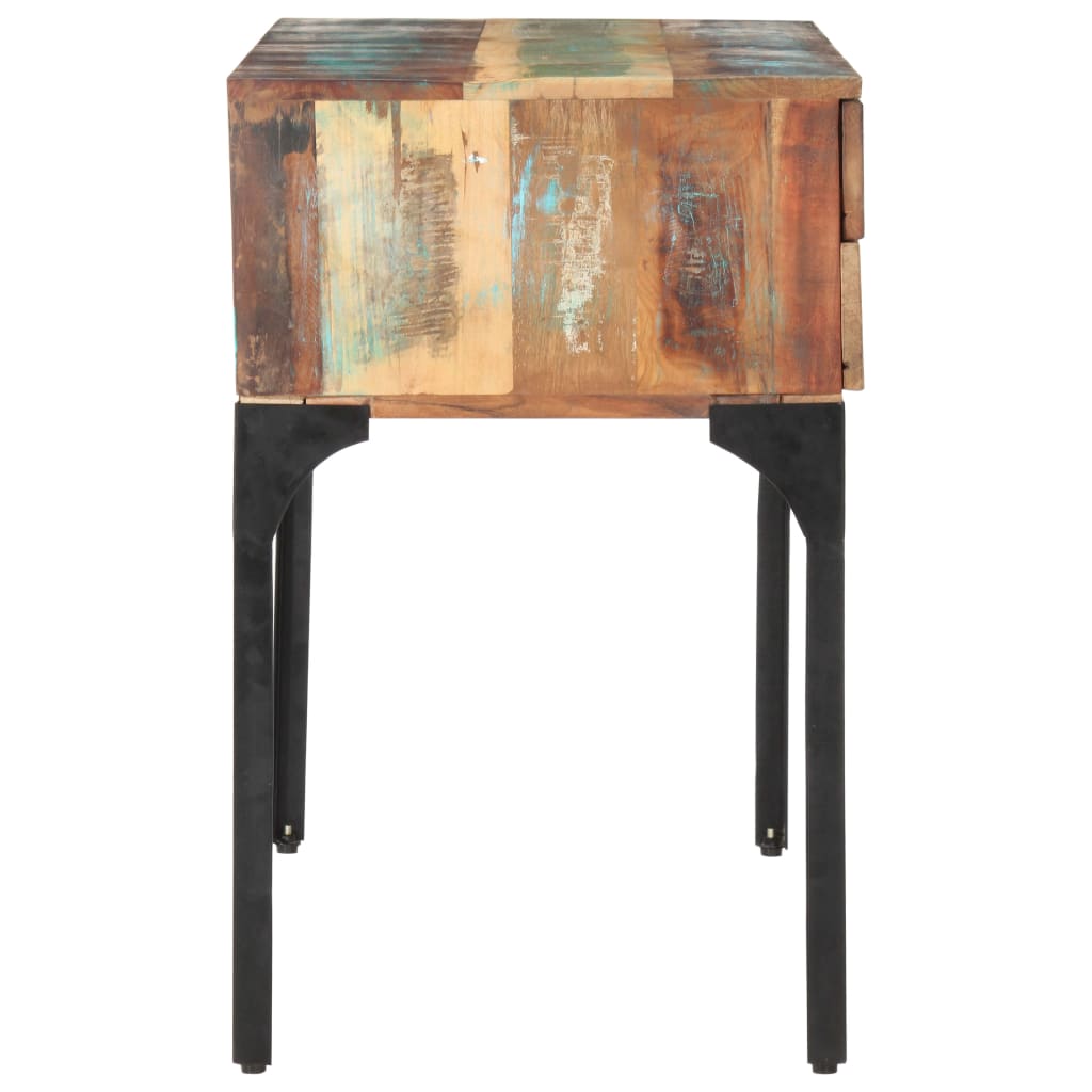 Desk 118x48x75 cm Recycled solid wood