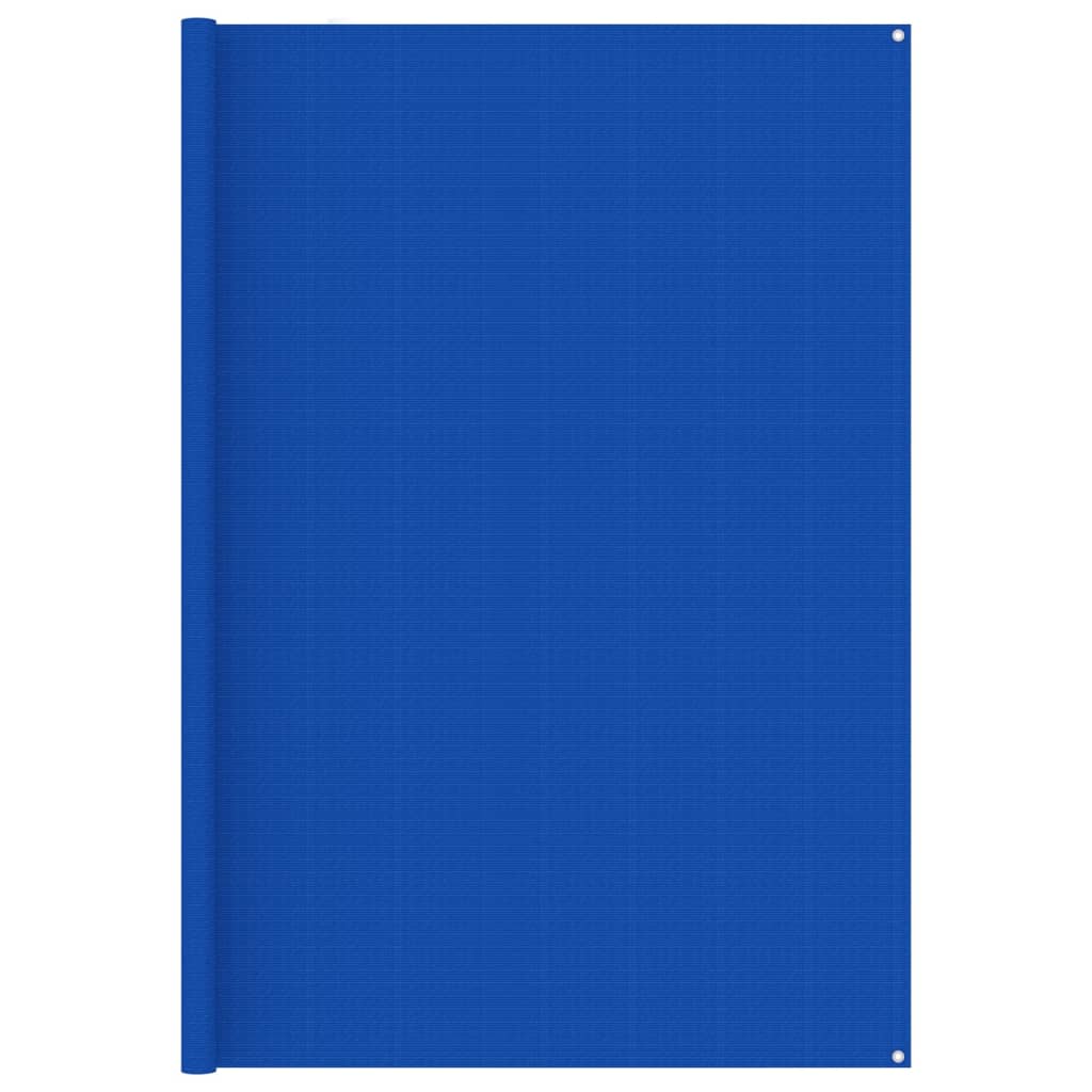 Tent carpet 250x600 cm blue HDPE