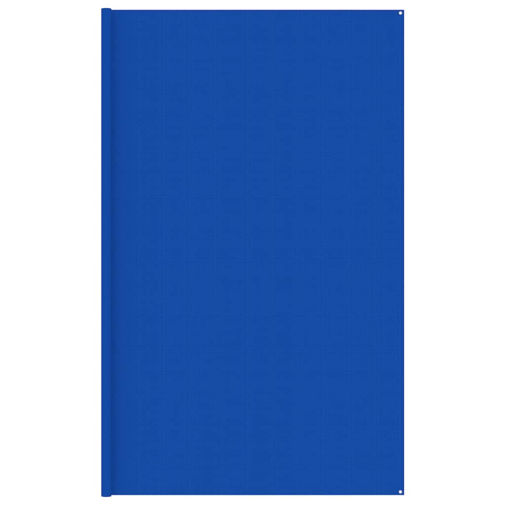 Zeltteppich 400x400 cm Blau HDPE