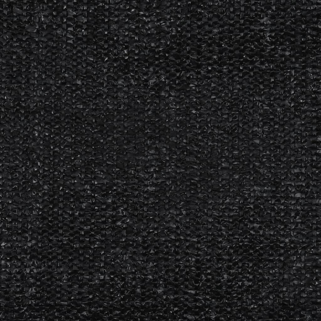 Tent carpet 250x500 cm black