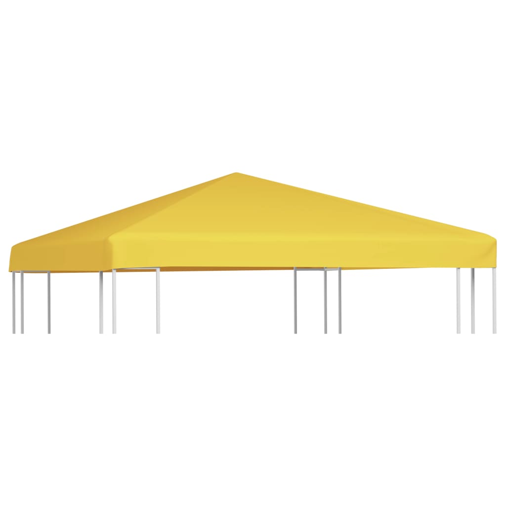 Pavilion roof 270 g/m² 3x3 m yellow