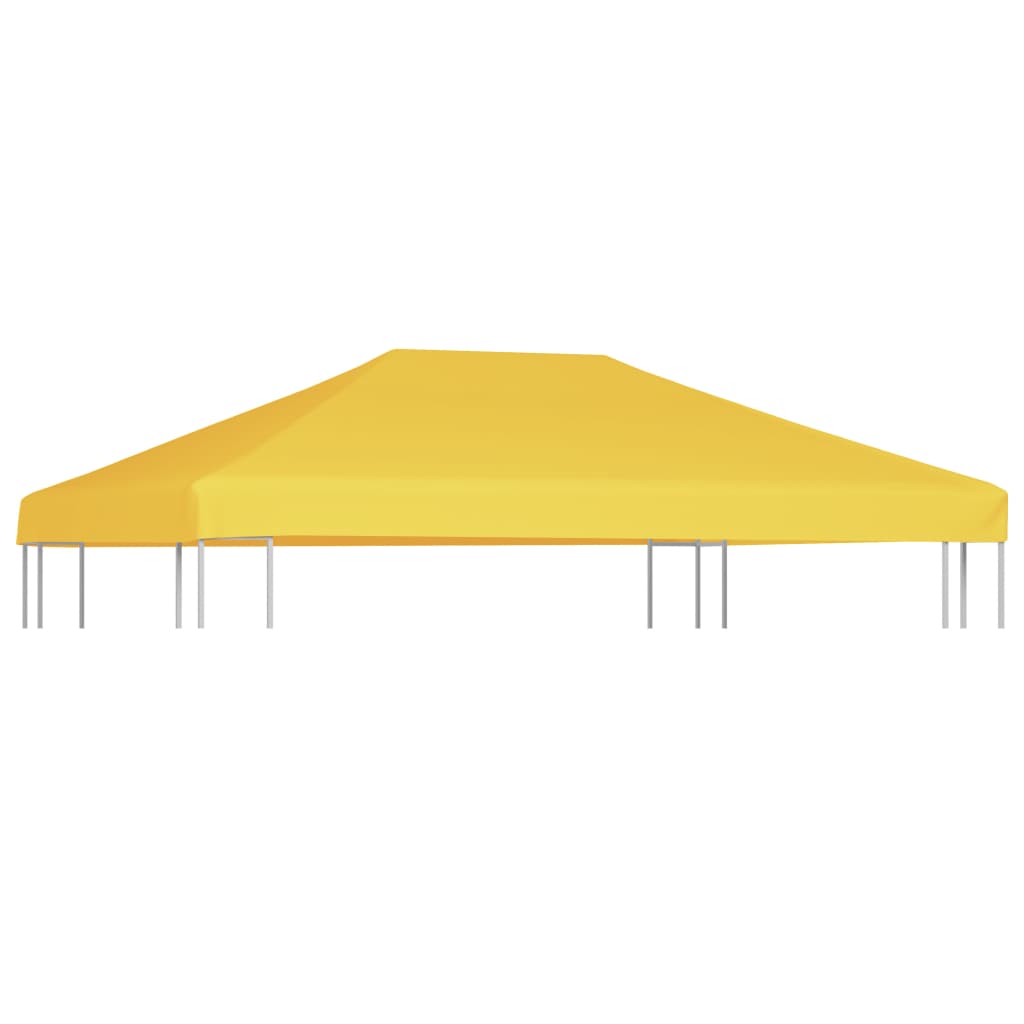 Pavilion roof 270 g/m² 4x3 m yellow