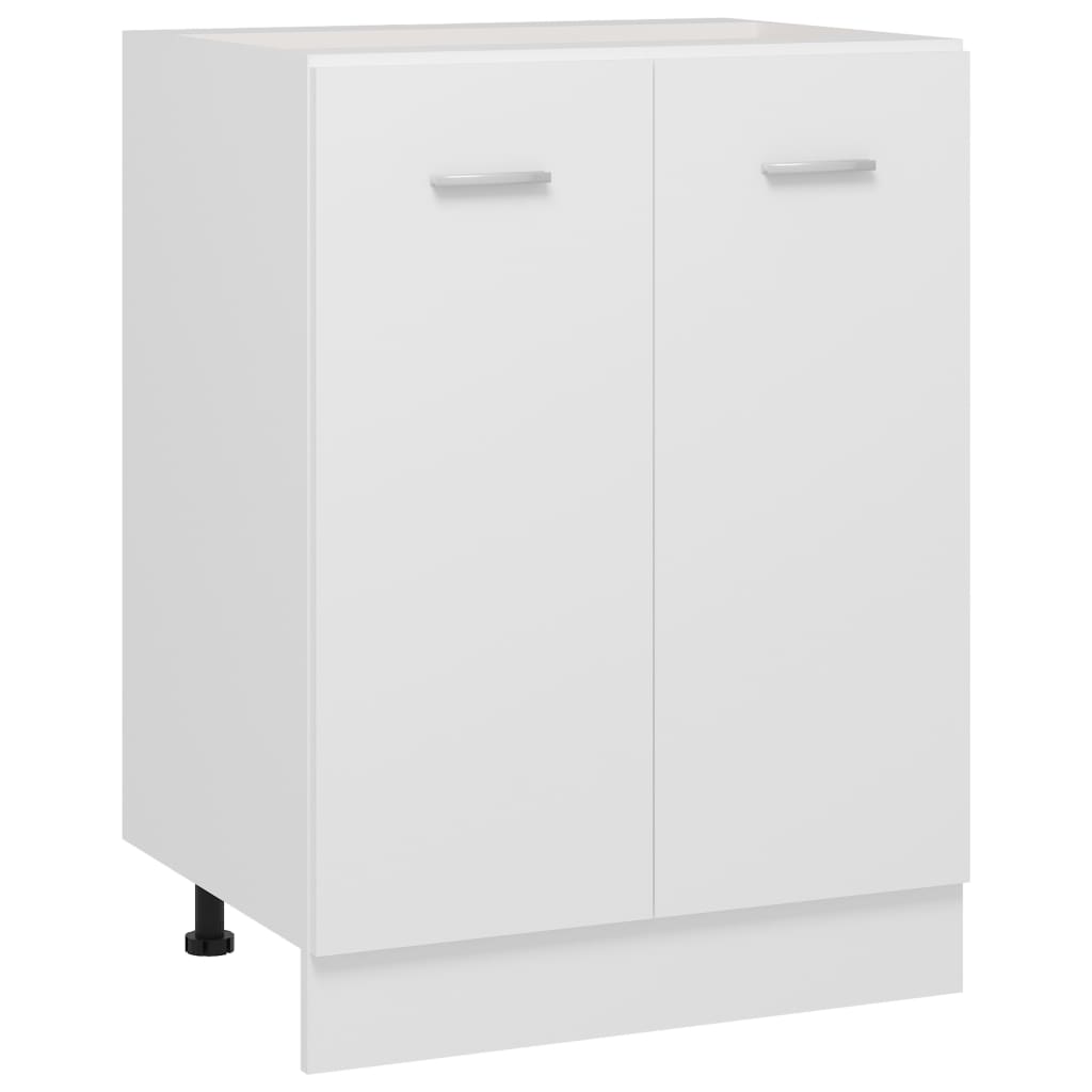Base cabinet white 60x46x81.5 cm made of wood material