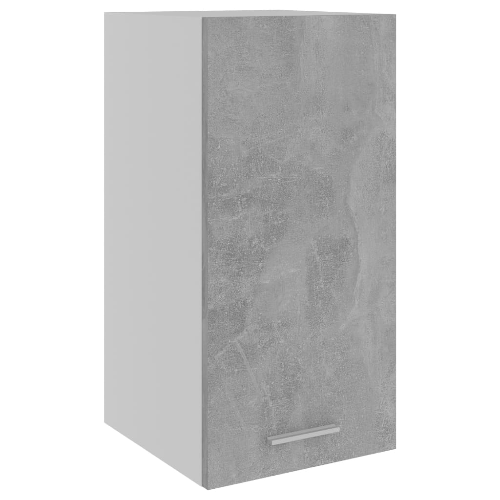 Wall cabinet concrete gray 29.5x31x60 cm made of wood