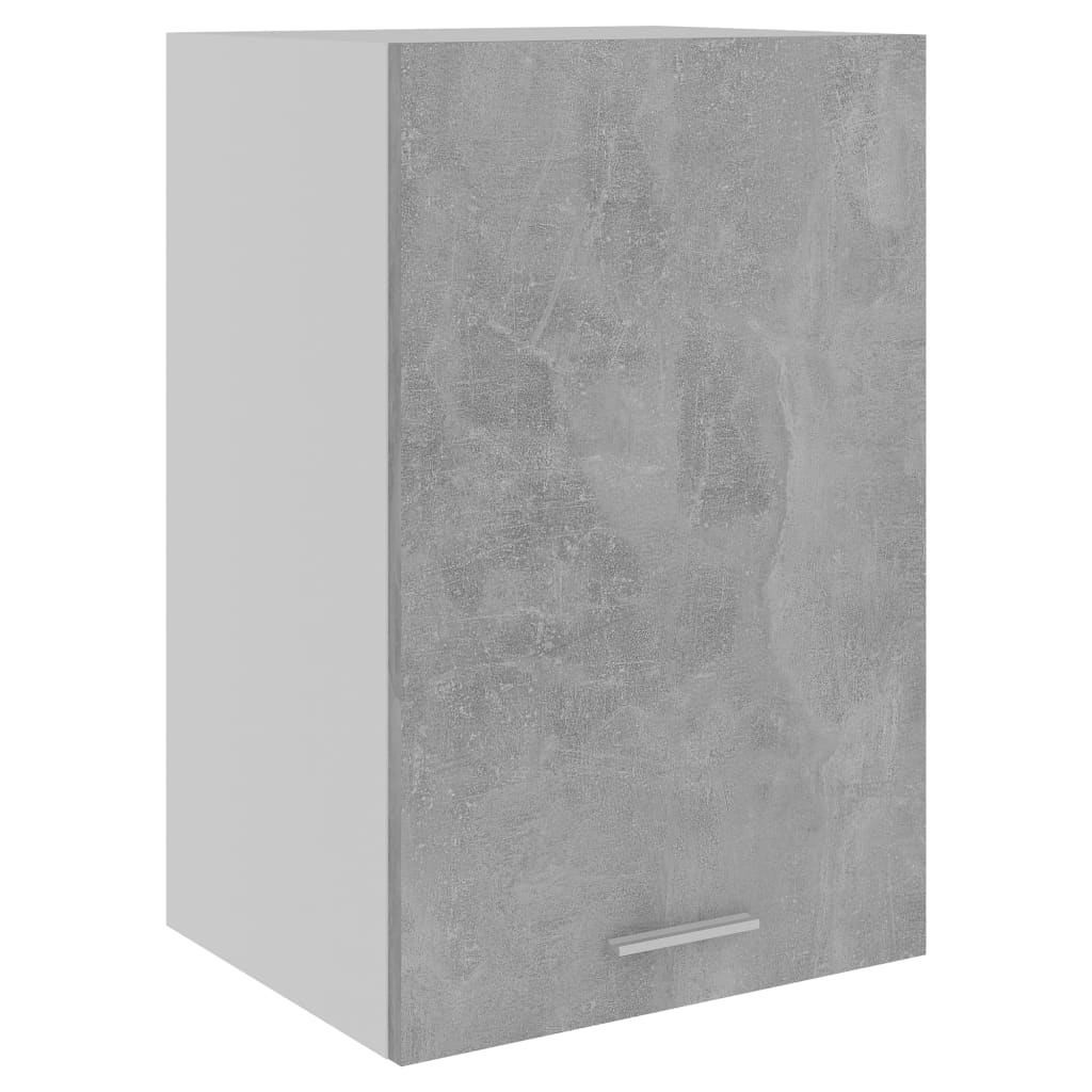 Wall cabinet concrete gray 39.5x31x60 cm made of wood