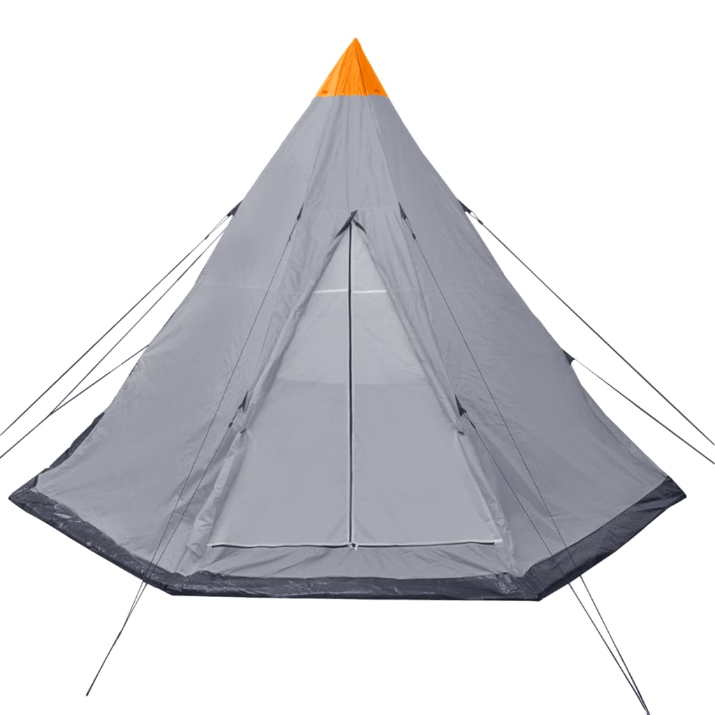 4 person tent gray
