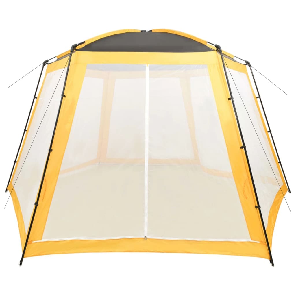 Pool tent fabric 500x433x250 cm yellow