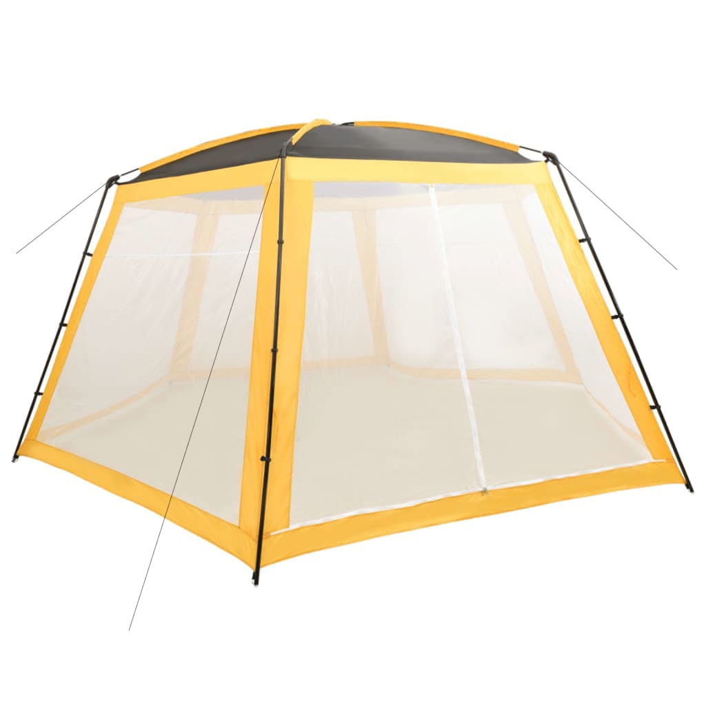 Pool tent fabric 660x580x250 cm yellow