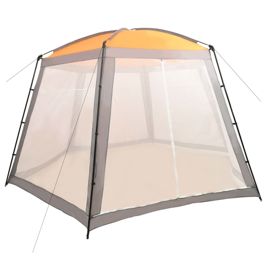 Pool tent fabric 500x433x250 cm gray