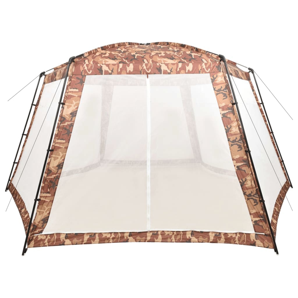 Pool tent fabric 660x580x250 cm camouflage