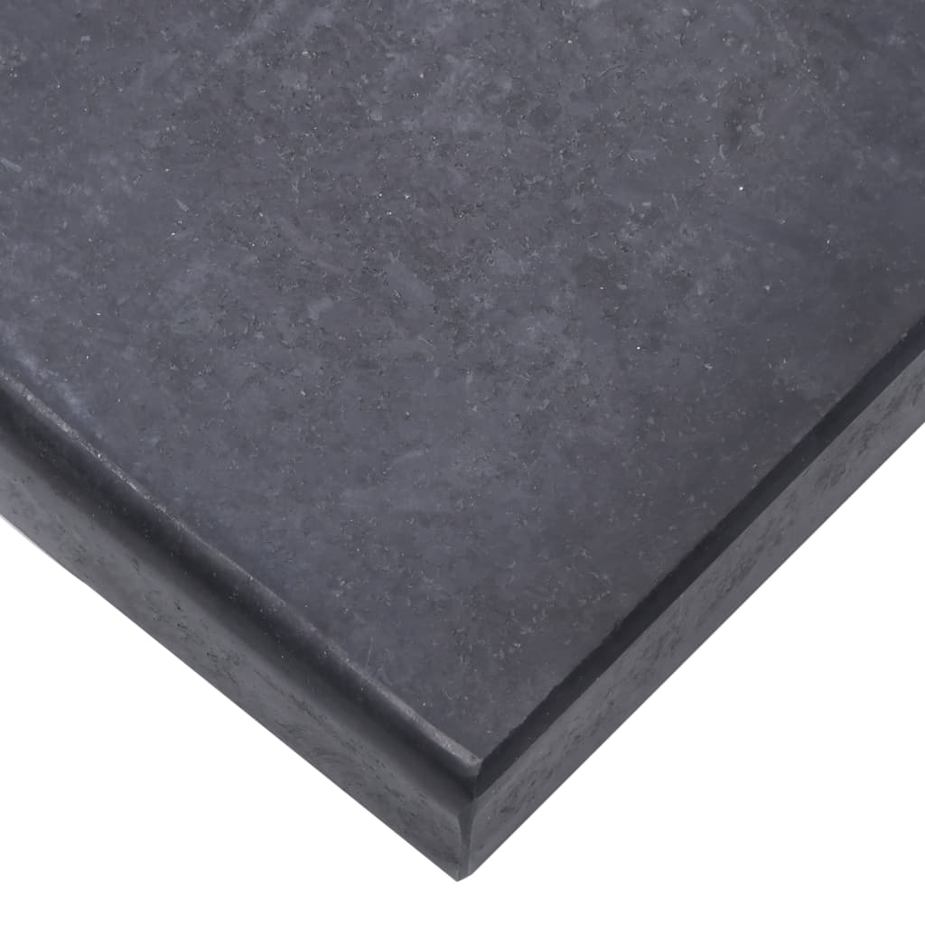 Umbrella stand black 40x28x4 cm granite