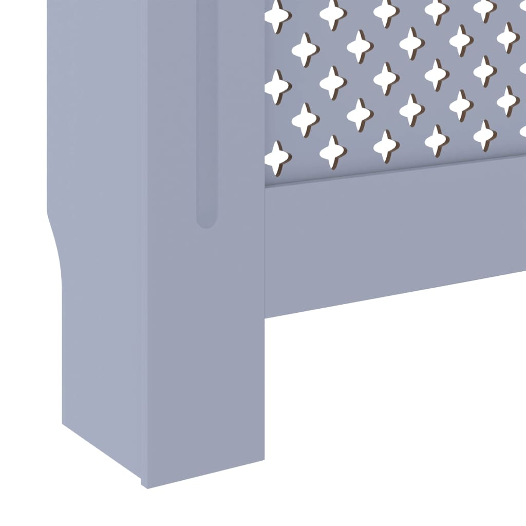 MDF radiator cover gray 78 cm