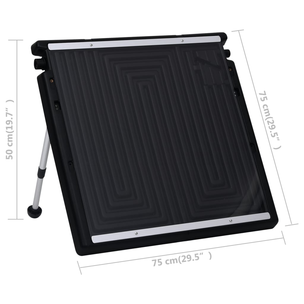 Solar heater for pool 75x75 cm