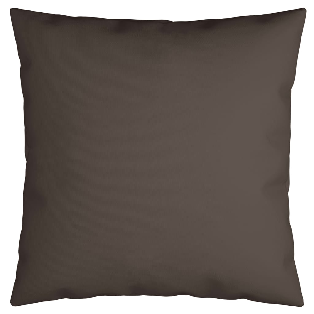 Sofa cushions 4 pcs. Taupe 60x60 cm fabric