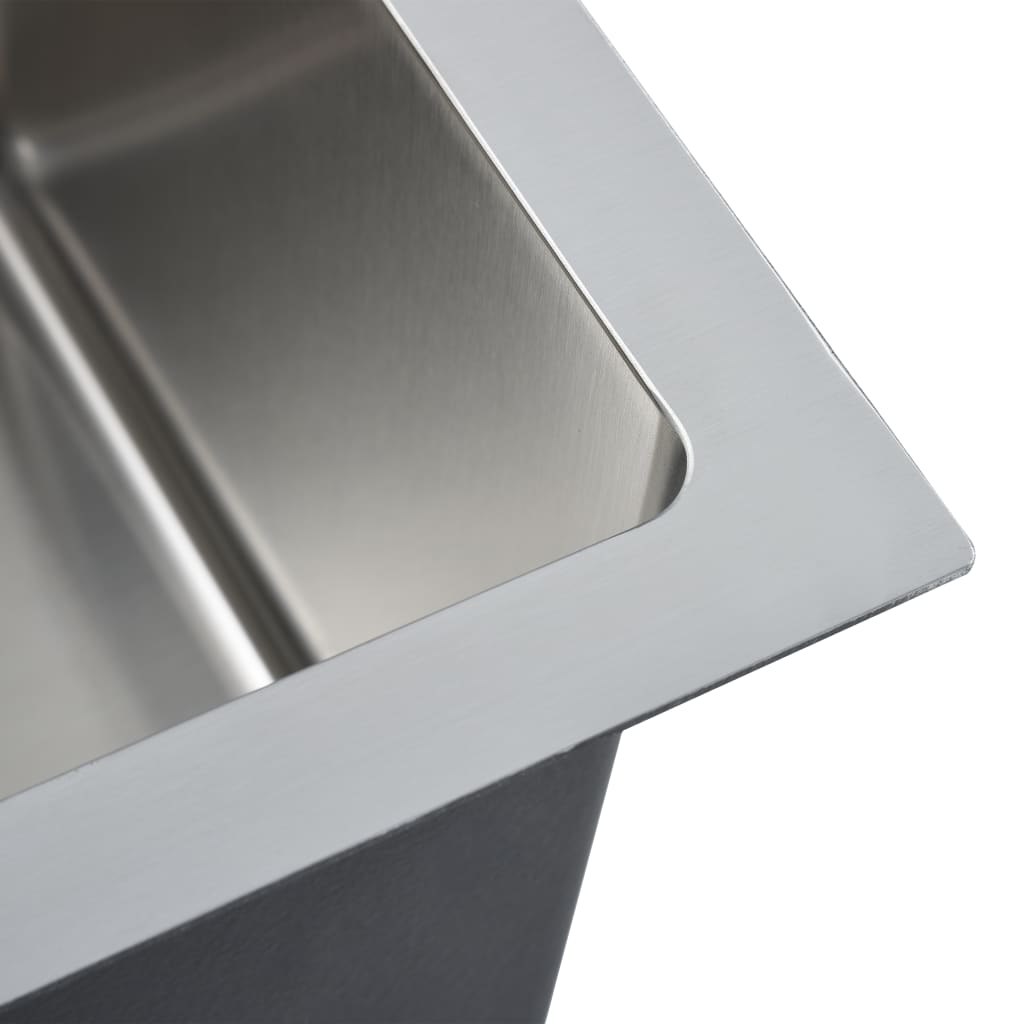Handmade stainless steel built-in sink