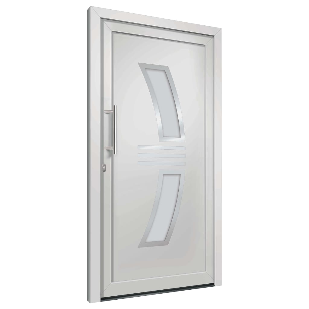 Front door white 98x208 cm