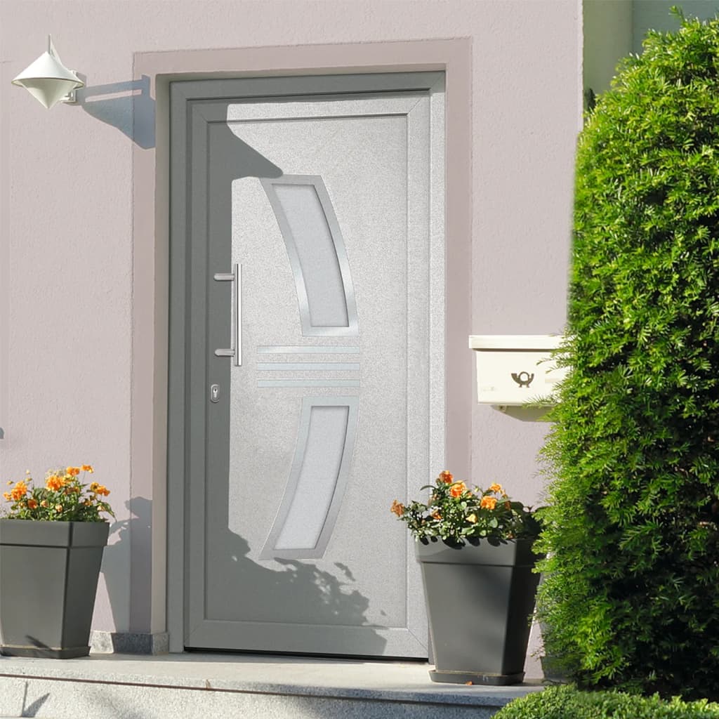 Front door white 108x200 cm