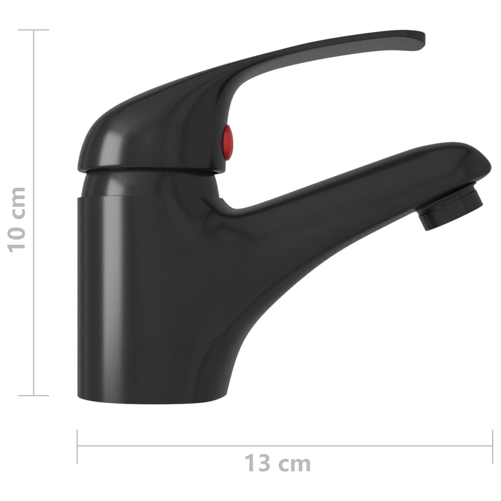 Mixer tap black 13x10 cm
