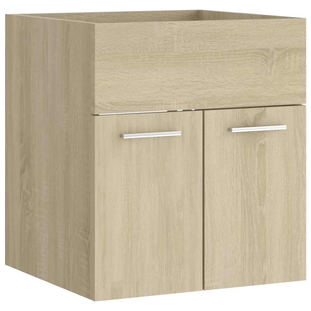 Washbasin cabinet Sonoma oak 41x38.5x46cm wood material