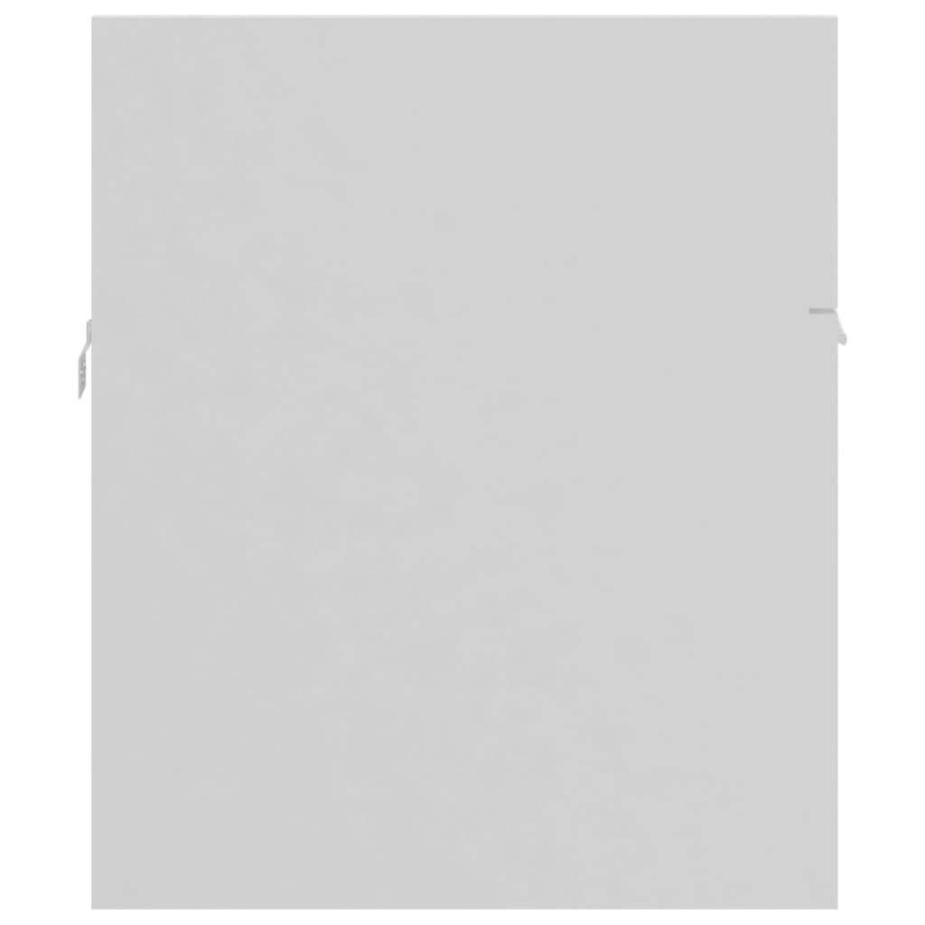 Waschbeckenunterschrank Weiß 90x38,5x46 cm Holzwerkstoff