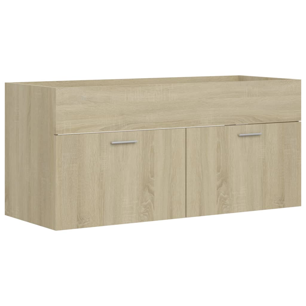 Sink base cabinet Sonoma oak 100x38.5x46cm