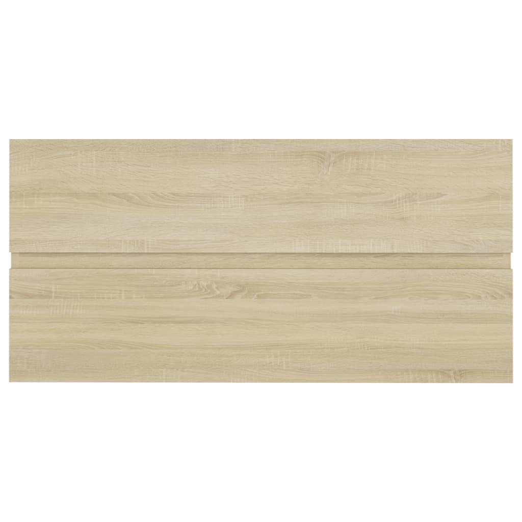 Washbasin cabinet Sonoma oak 90x38.5x45cm wood material