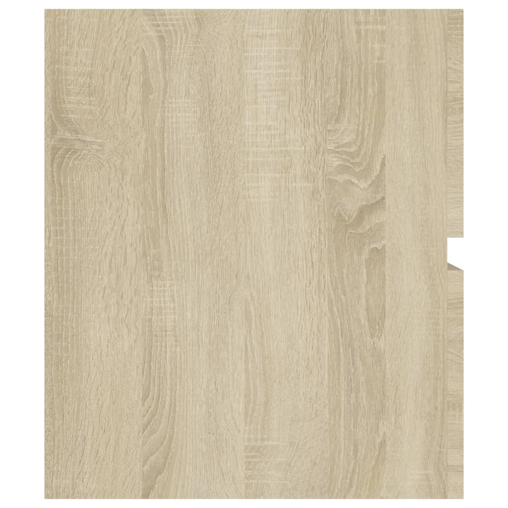 Washbasin cabinet Sonoma oak 90x38.5x45cm wood material