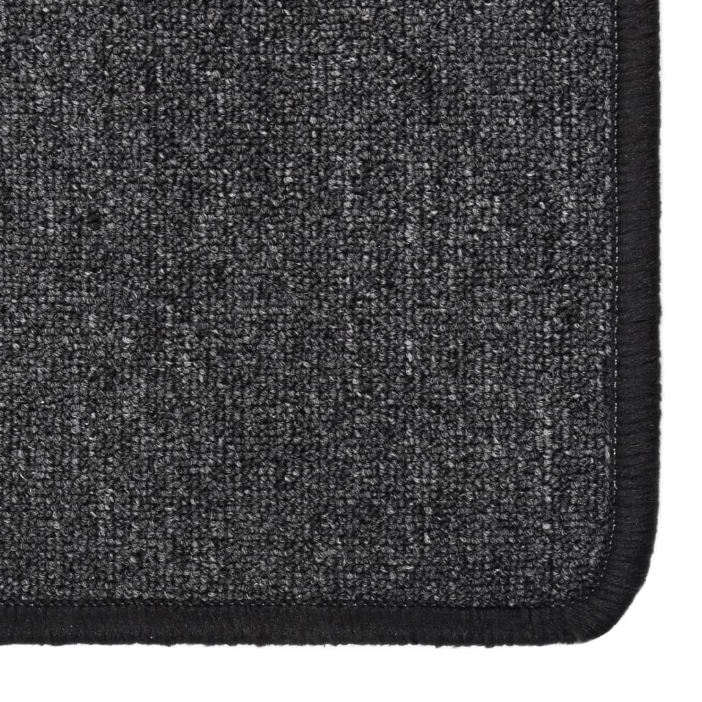 Carpet runner anthracite 50x100 cm