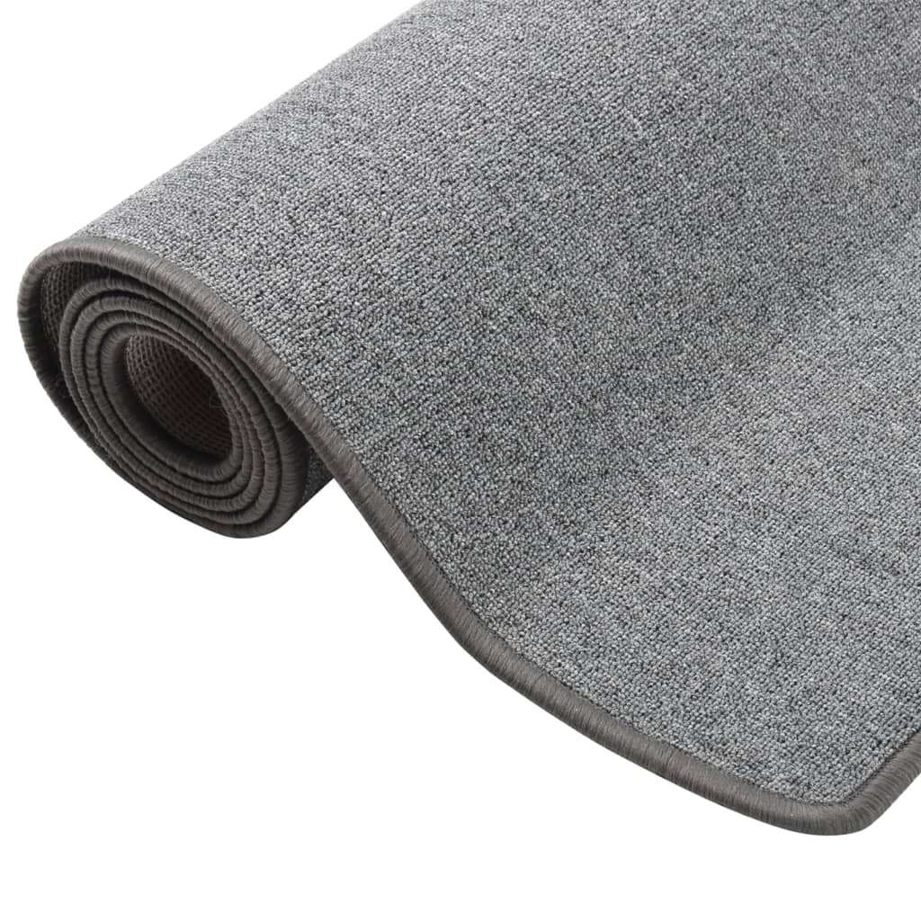 Carpet runner dark gray 50x100 cm