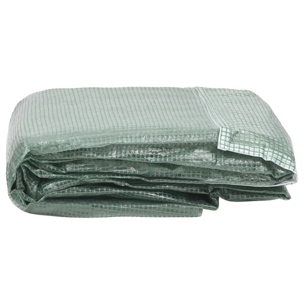 Greenhouse replacement cover (4.5 m²) 300x150x200 cm Green