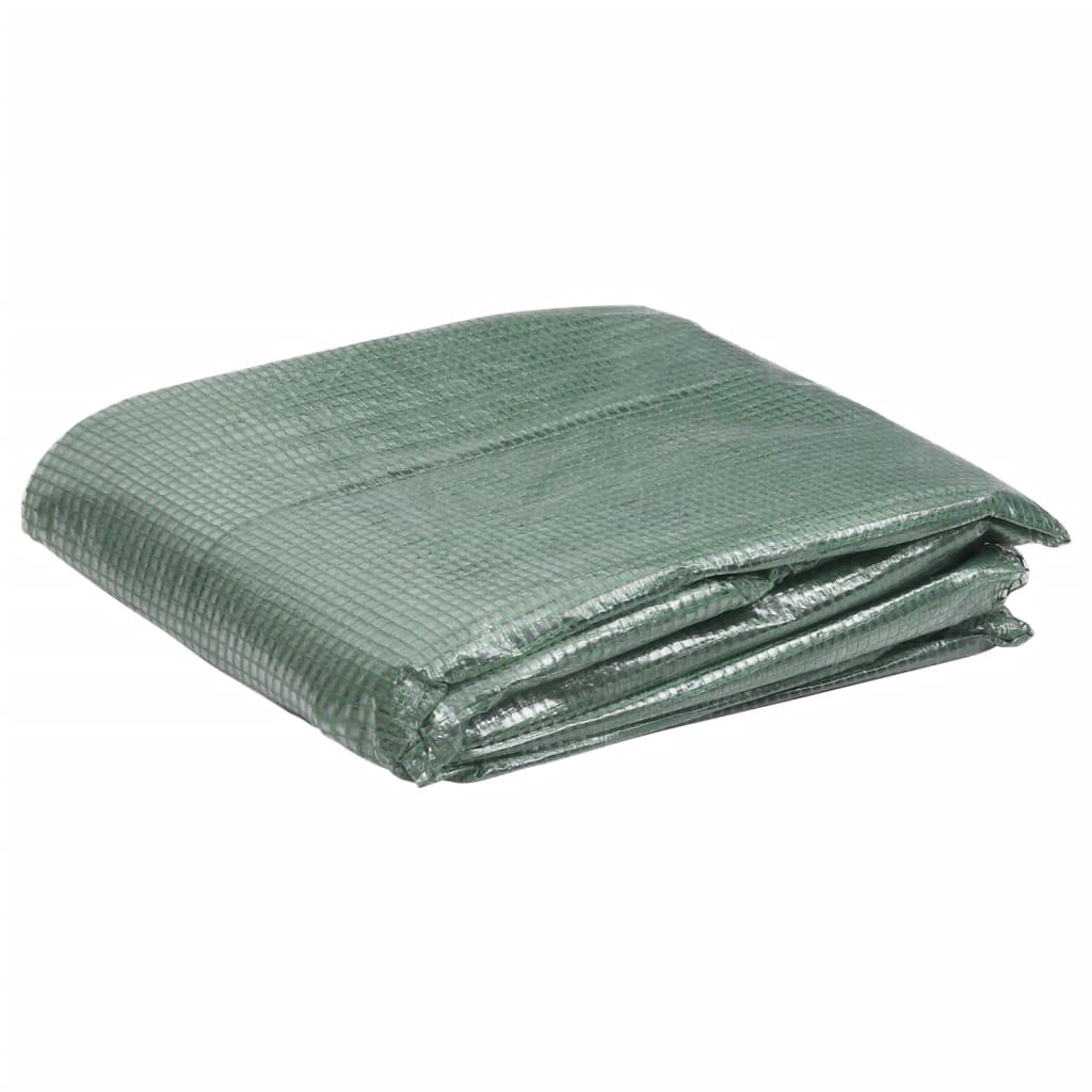 Greenhouse replacement cover (6,5025 m²) 255x255x194 cm Green