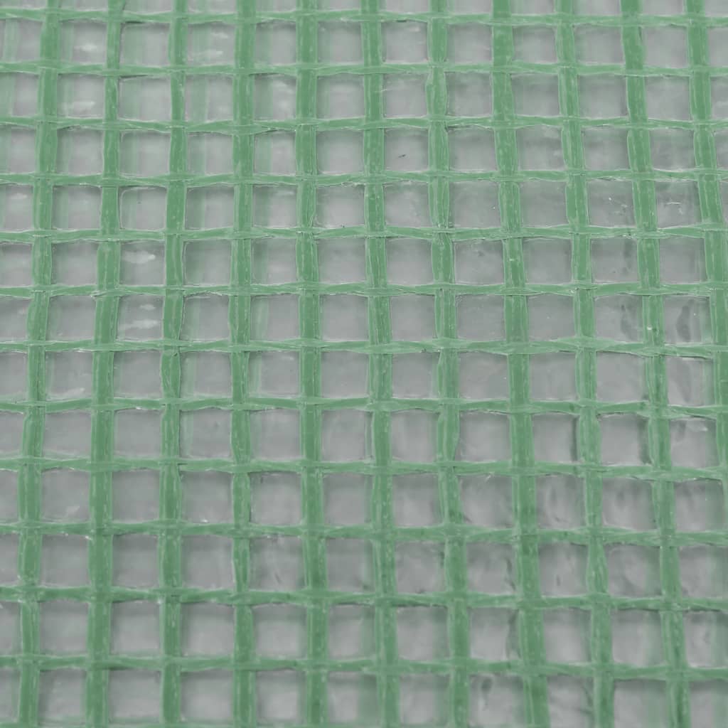 Greenhouse replacement cover (6,5025 m²) 255x255x194 cm Green