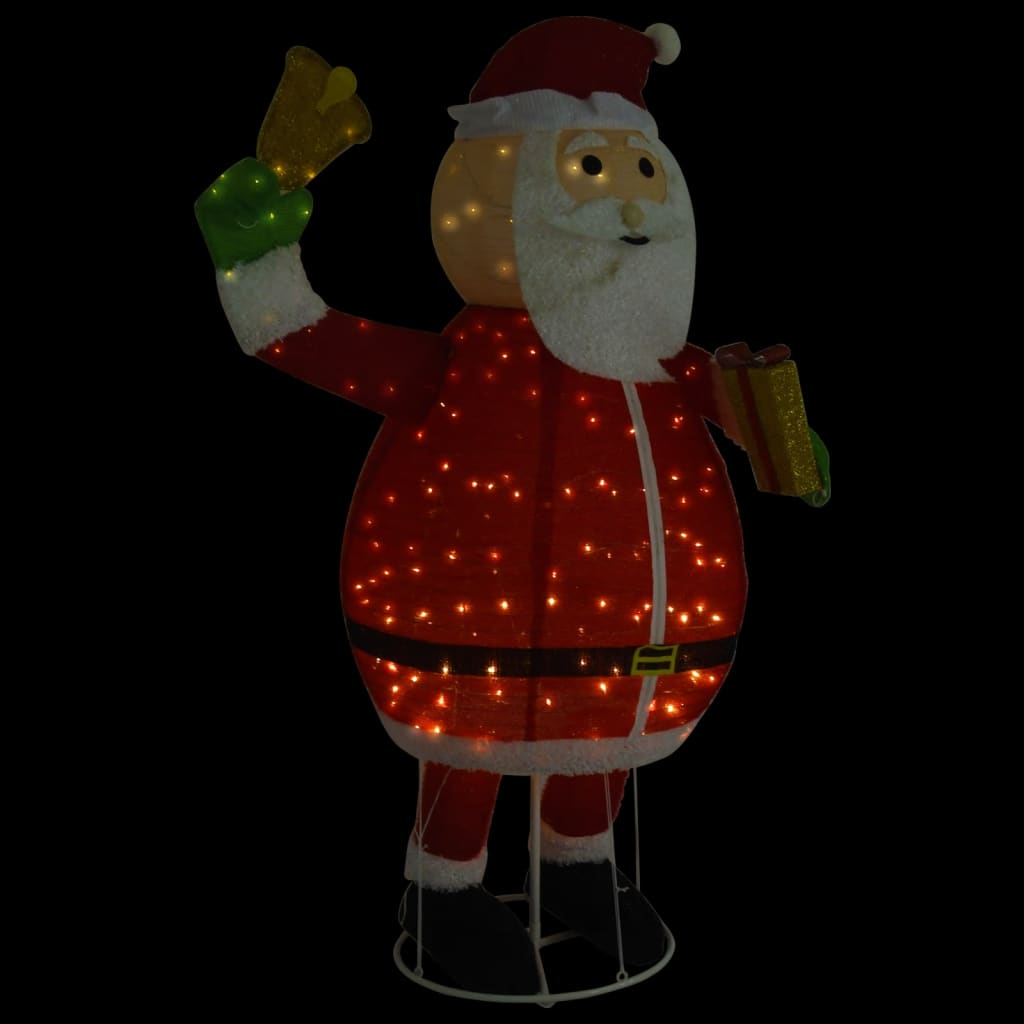 Weihnachtsdekoration Weihnachtsmann LED Luxus-Gewebe 180 cm