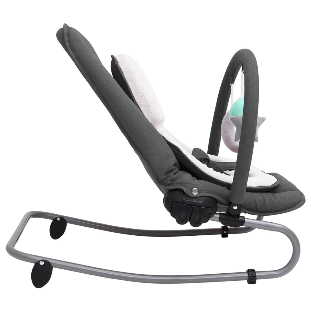 Baby bouncer anthracite steel