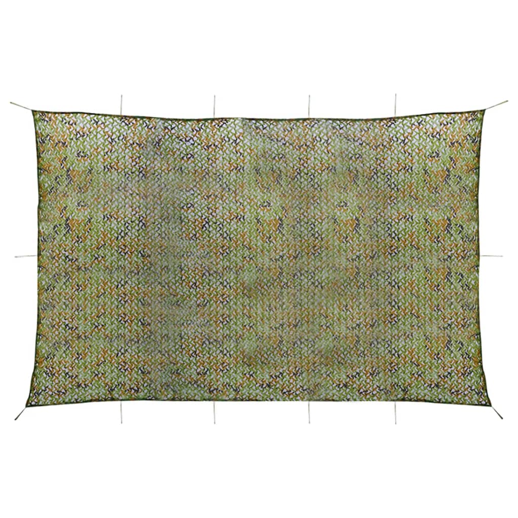 Camouflage net with storage bag 4x7 m green