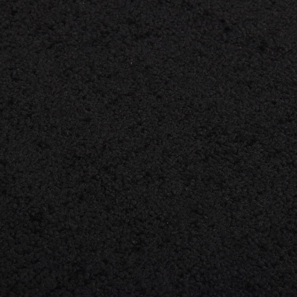 Doormat 80x120 cm black