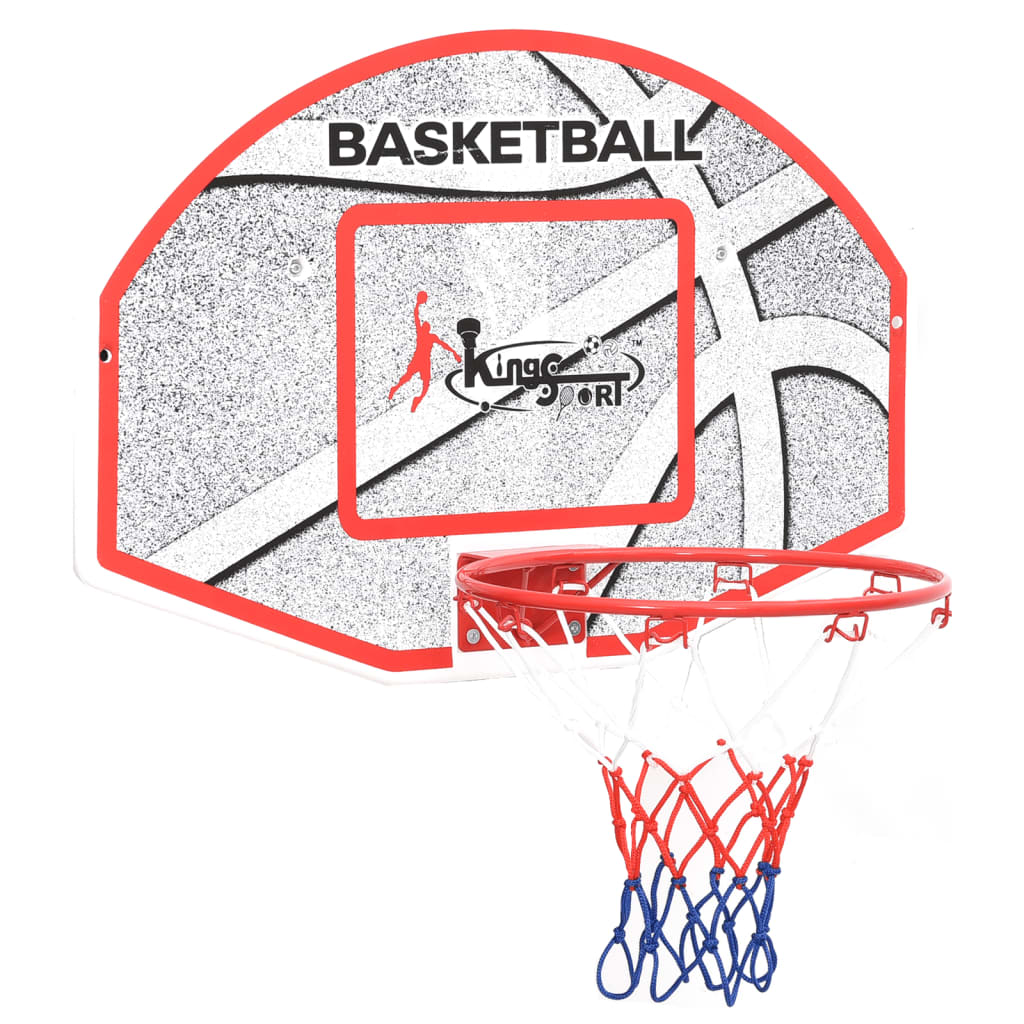 5 pcs. Basketball set for wall mounting 66x44.5 cm