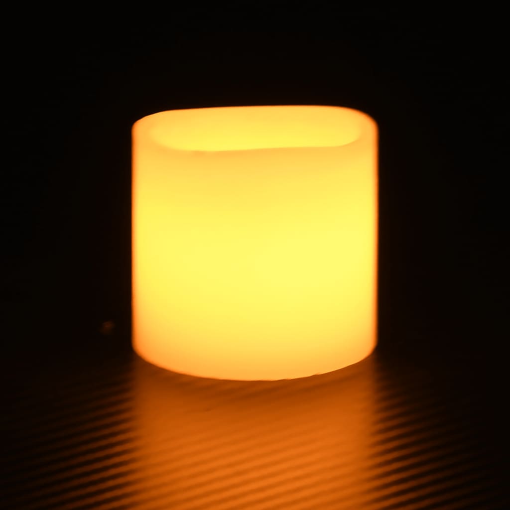 Electric LED candles 100 pcs. Warm white