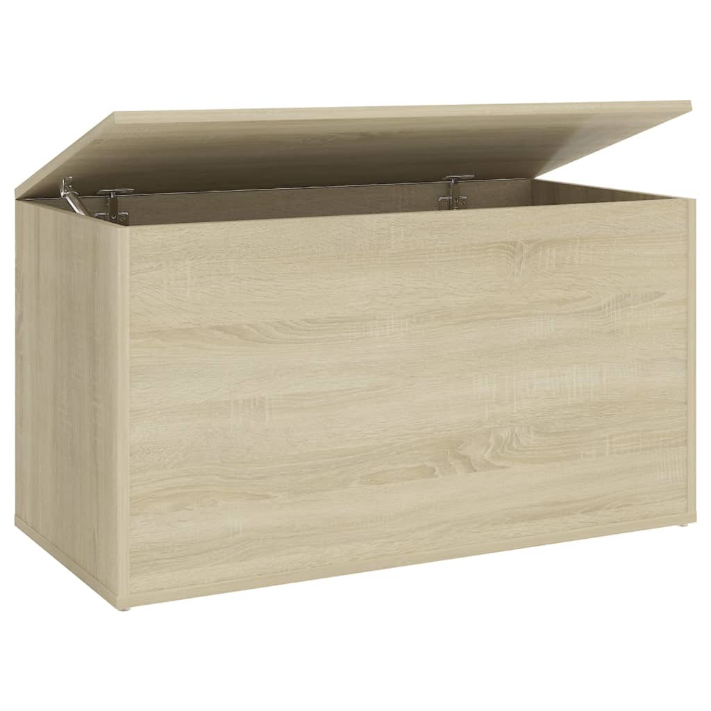 Storage chest Sonoma oak 84x42x46 cm wood material