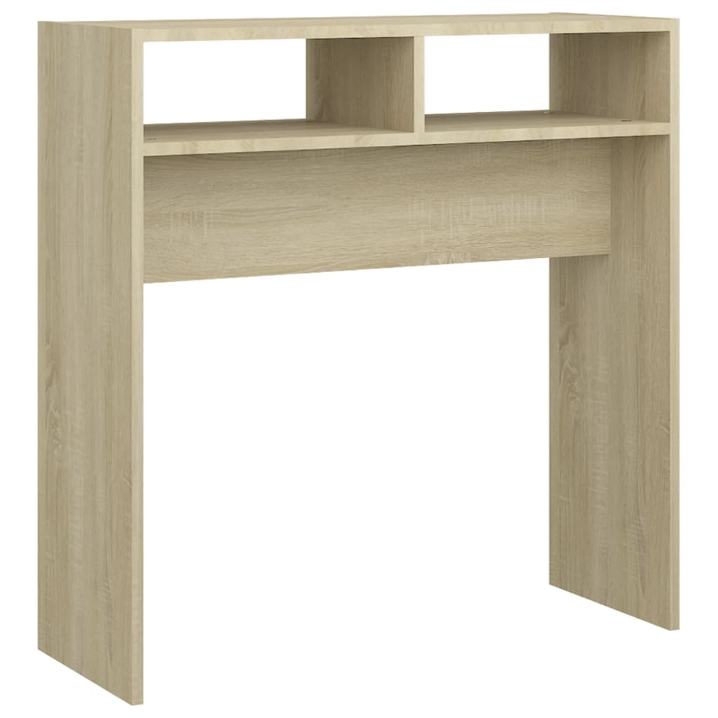 Console table Sonoma oak 78x30x80 cm wood material