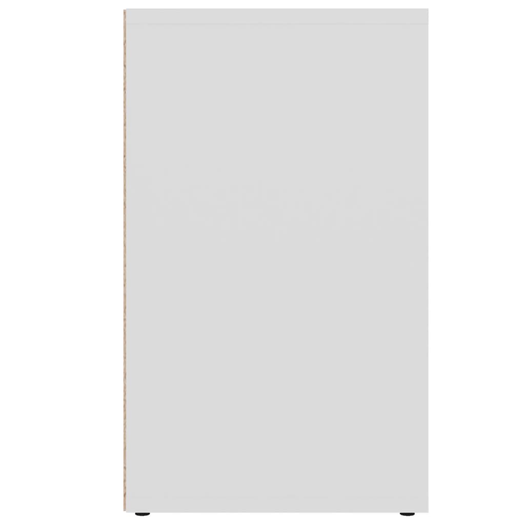 Schuhregale 2 Stk. Weiß 52,5x30x50 cm