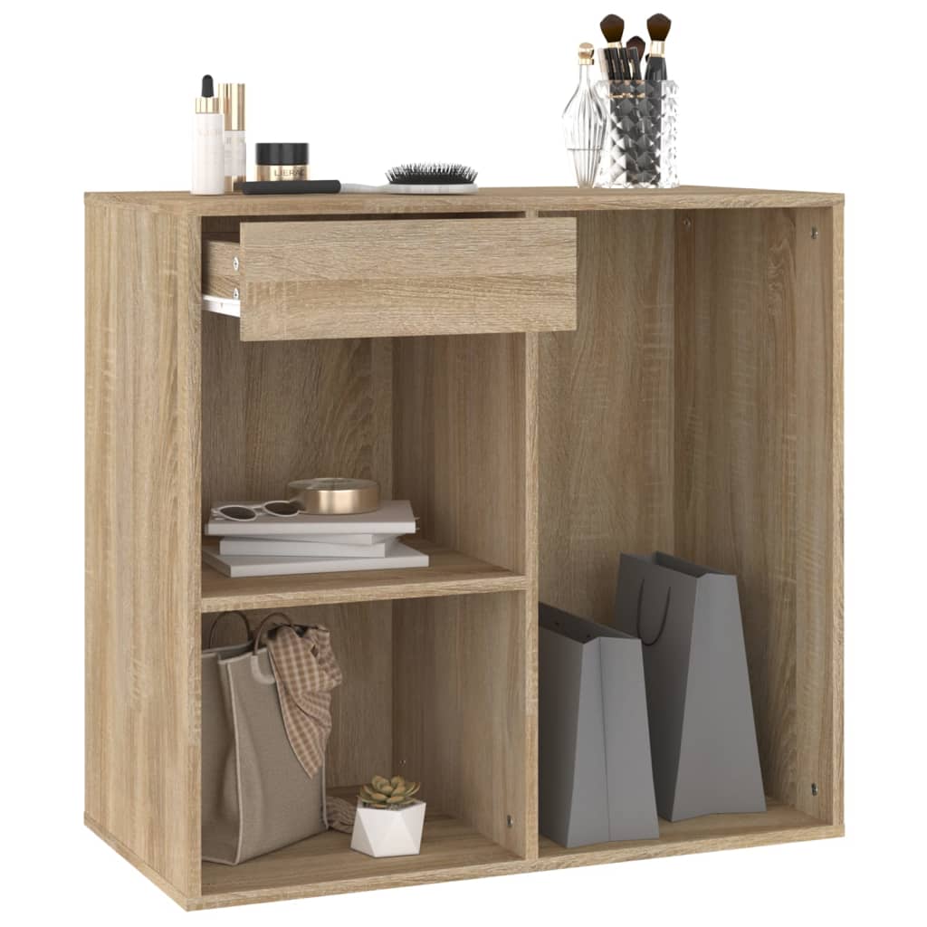 Cosmetic cabinet Sonoma oak 80x40x75 cm wood material