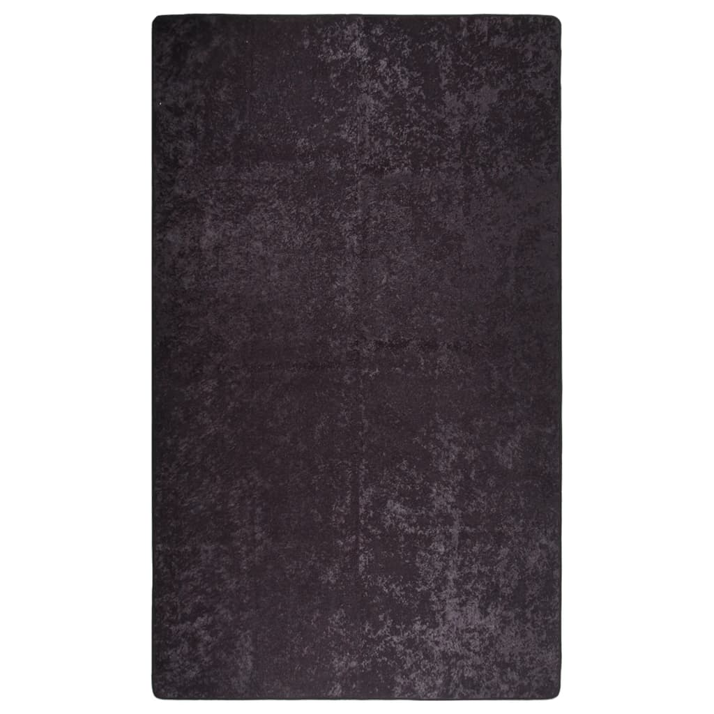 Washable carpet 120x180 cm anthracite non-slip