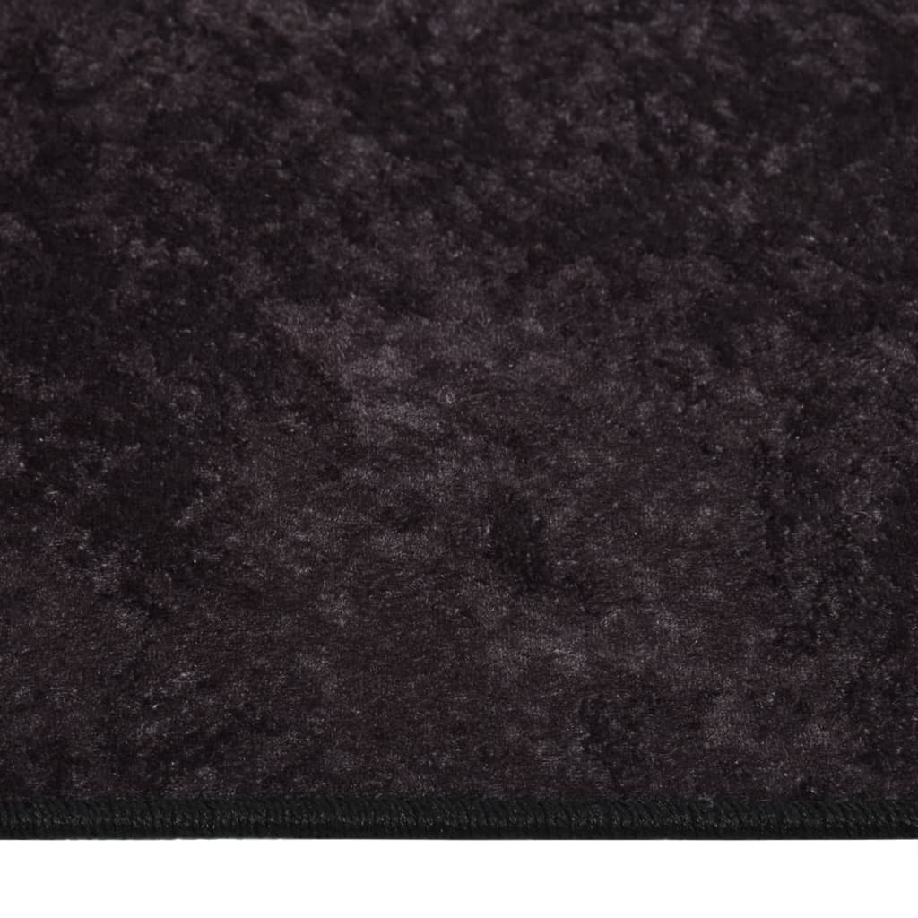 Washable carpet 160x230 cm anthracite non-slip