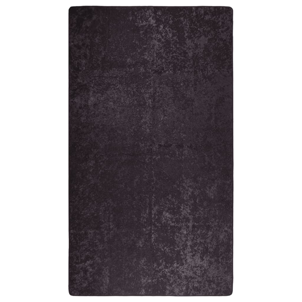 Washable carpet 190x300 cm anthracite non-slip
